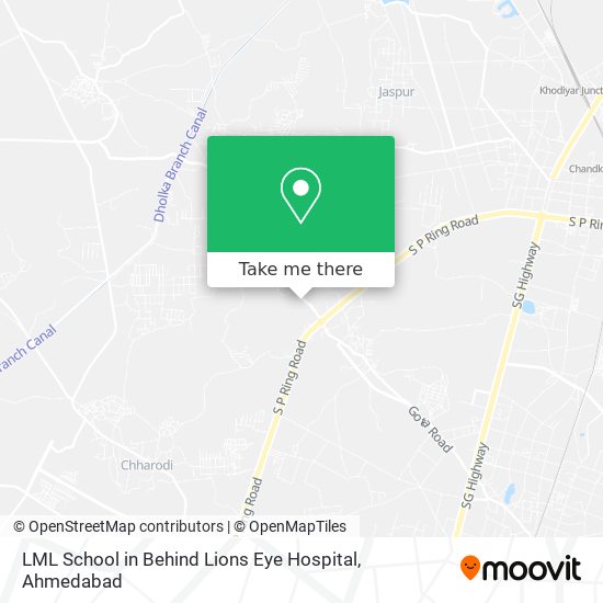 LML School in Behind Lions Eye Hospital map