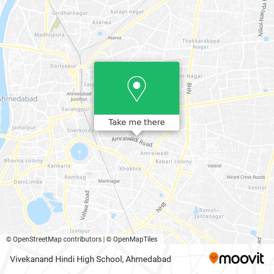 Vivekanand Hindi High School map