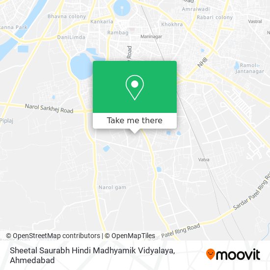 Sheetal Saurabh Hindi Madhyamik Vidyalaya map