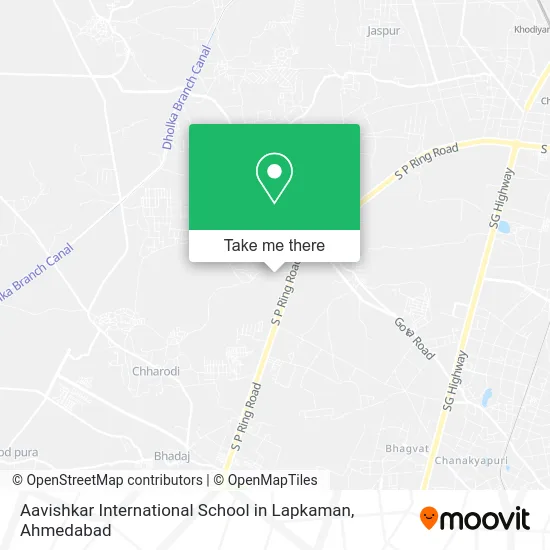 Aavishkar International School in Lapkaman map