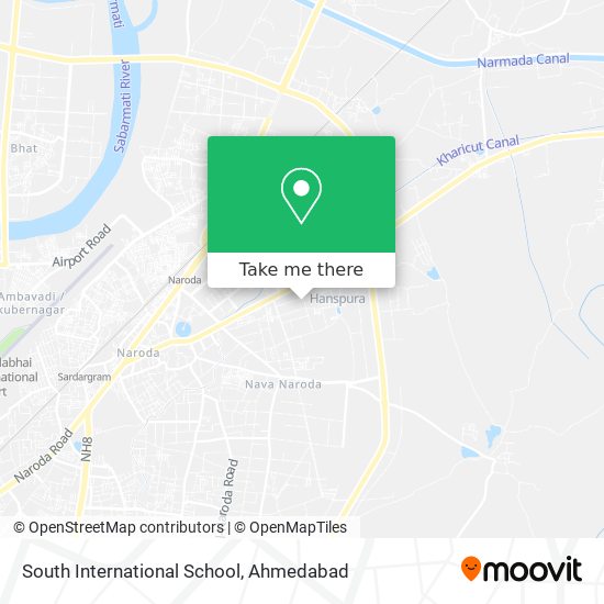 South International School map