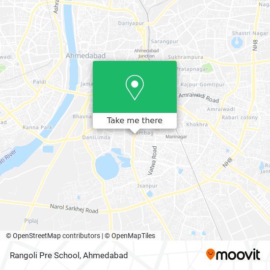 Rangoli Pre School map