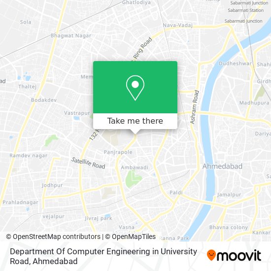 Department Of Computer Engineering in University Road map