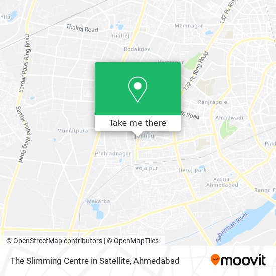 The Slimming Centre in Satellite map