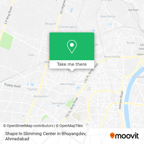 Shape In Slimming Center in Bhuyangdev map
