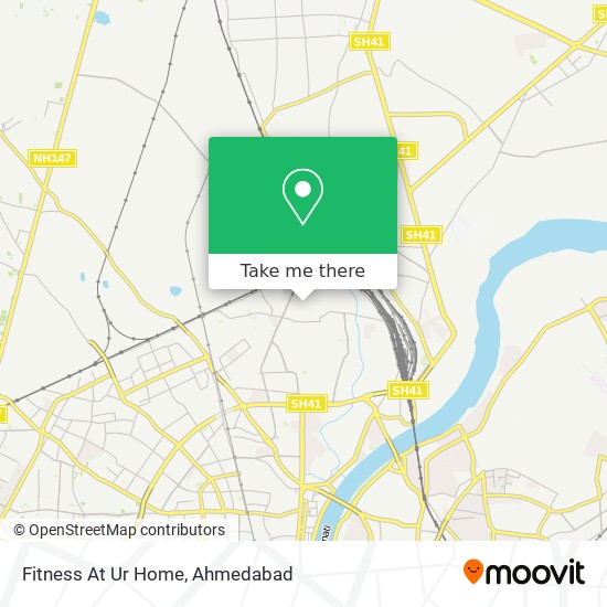 Fitness At Ur Home map