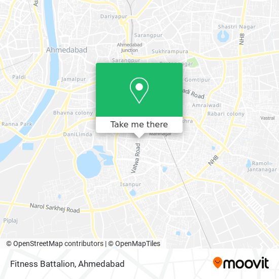 Fitness Battalion map