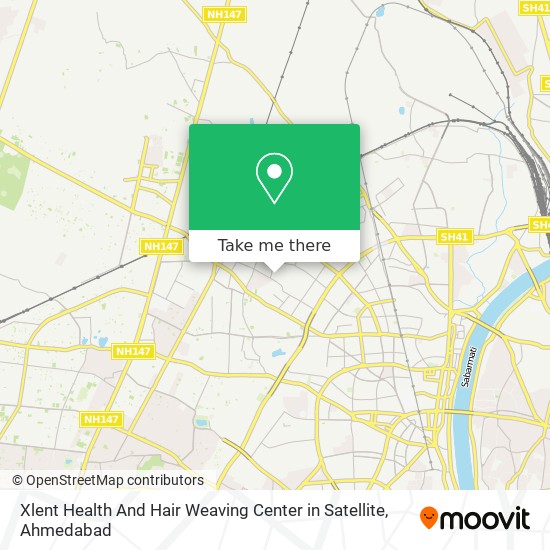 Xlent Health And Hair Weaving Center in Satellite map
