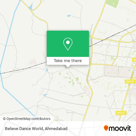 Believe Dance World map