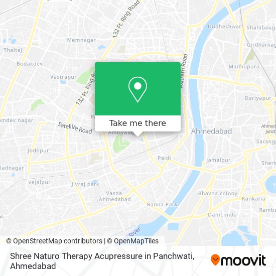 Shree Naturo Therapy Acupressure in Panchwati map