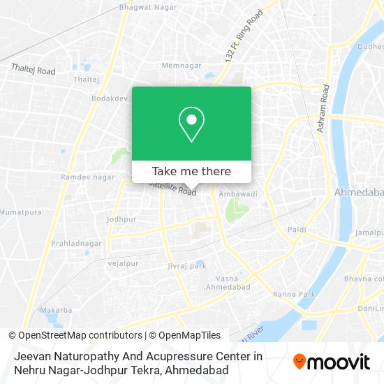 Jeevan Naturopathy And Acupressure Center in Nehru Nagar-Jodhpur Tekra map
