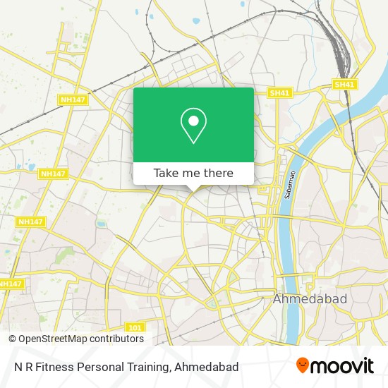 N R Fitness Personal Training map