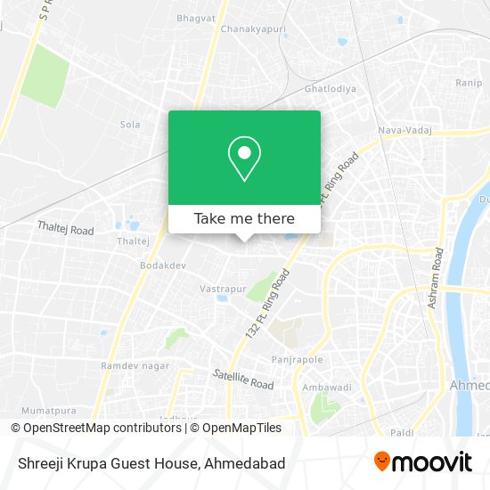 Shreeji Krupa Guest House map