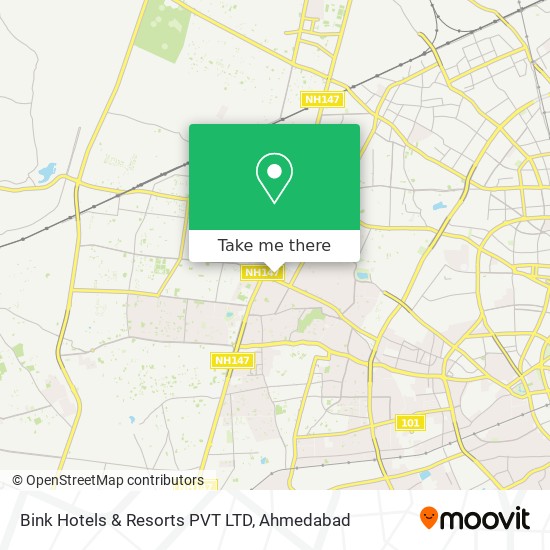 Bink Hotels & Resorts PVT LTD map