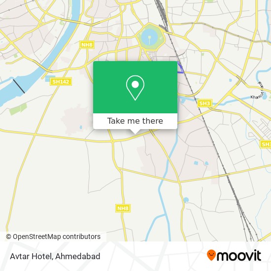Avtar Hotel map