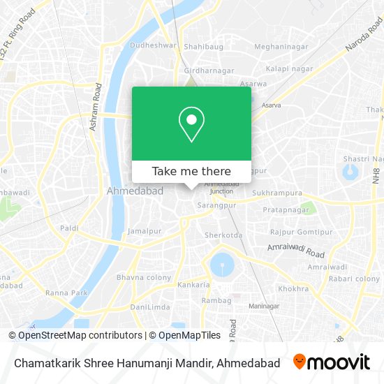 Chamatkarik Shree Hanumanji Mandir map