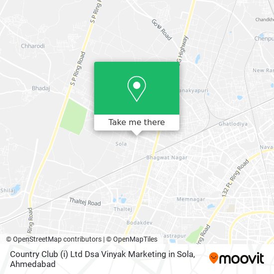 Country Club (i) Ltd Dsa Vinyak Marketing in Sola map