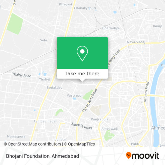 Bhojani Foundation map