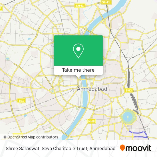 Shree Saraswati Seva Charitable Trust map