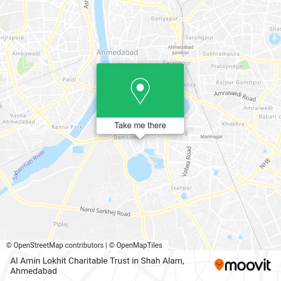 Al Amin Lokhit Charitable Trust in Shah Alam map