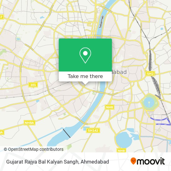 Gujarat Rajya Bal Kalyan Sangh map