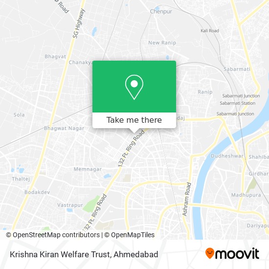 Krishna Kiran Welfare Trust map