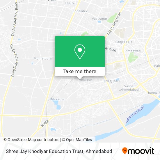 Shree Jay Khodiyar Education Trust map