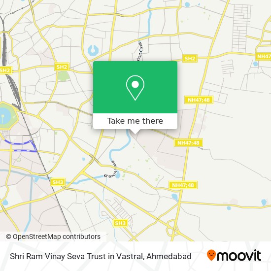 Shri Ram Vinay Seva Trust in Vastral map