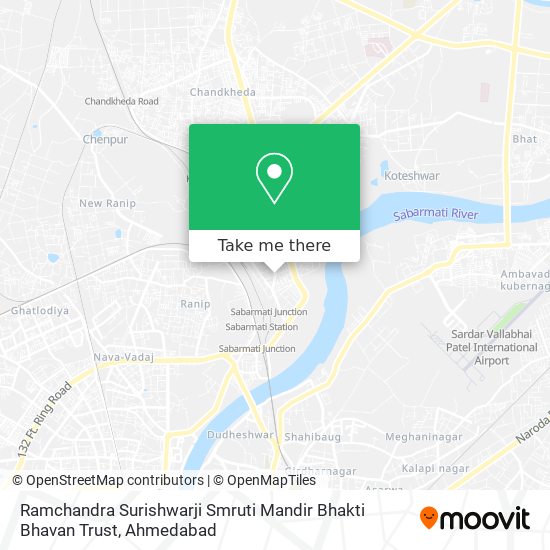 Ramchandra Surishwarji Smruti Mandir Bhakti Bhavan Trust map