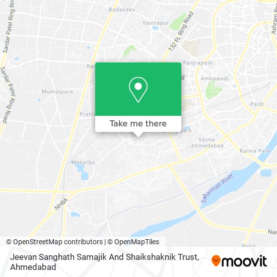 Jeevan Sanghath Samajik And Shaikshaknik Trust map