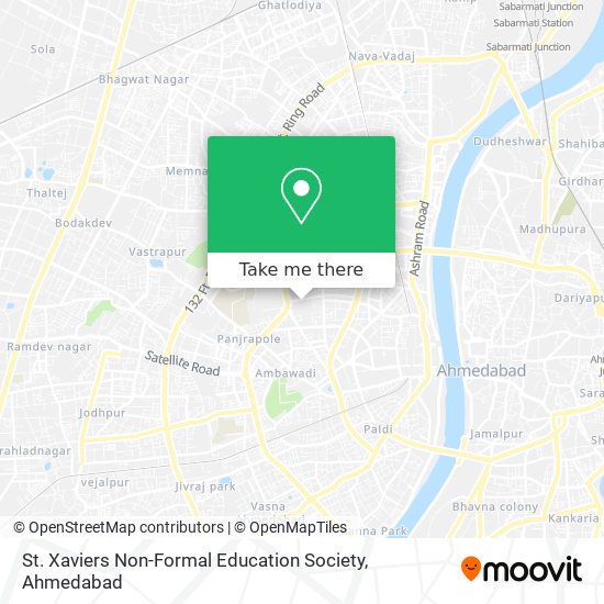 St. Xaviers Non-Formal Education Society map