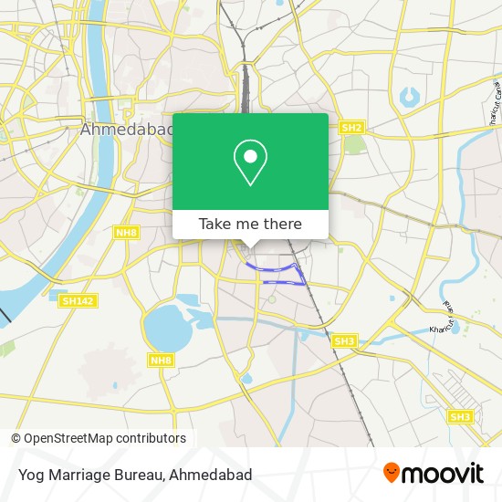 Yog Marriage Bureau map