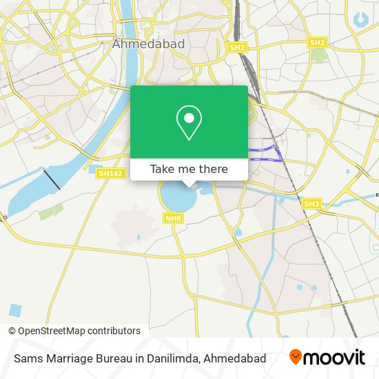 Sams Marriage Bureau in Danilimda map