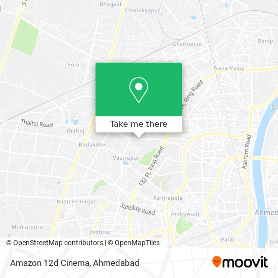 Amazon 12d Cinema map