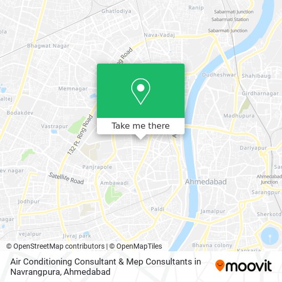 Air Conditioning Consultant & Mep Consultants in Navrangpura map