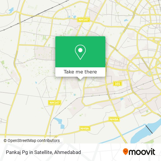Pankaj Pg in Satellite map