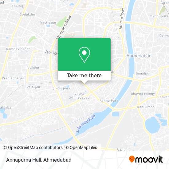 Annapurna Hall map