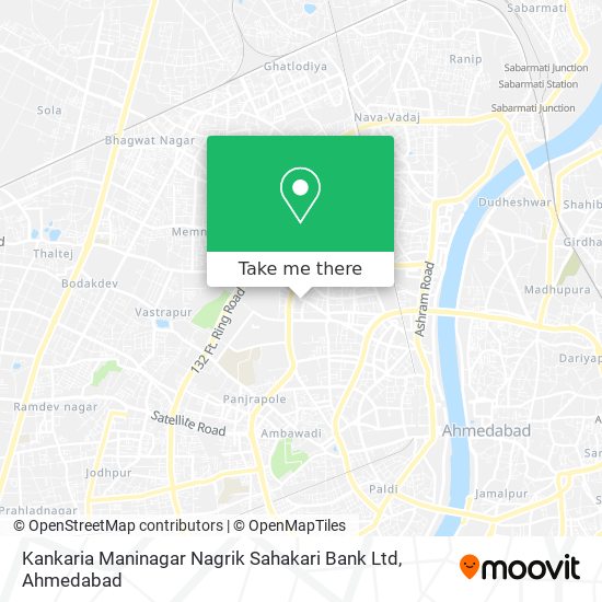 Kankaria Maninagar Nagrik Sahakari Bank Ltd map
