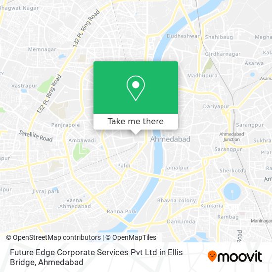 Future Edge Corporate Services Pvt Ltd in Ellis Bridge map