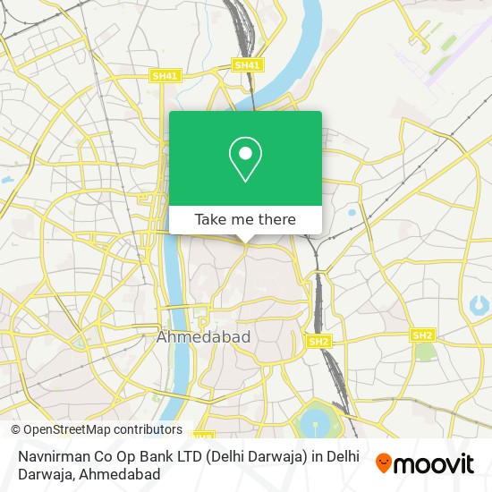 Navnirman Co Op Bank LTD (Delhi Darwaja) in Delhi Darwaja map