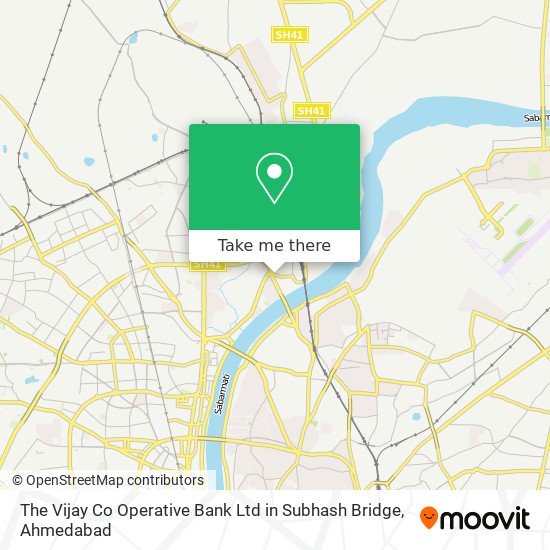 The Vijay Co Operative Bank Ltd in Subhash Bridge map