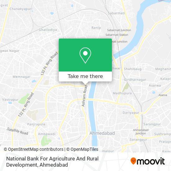 National Bank For Agriculture And Rural Development map
