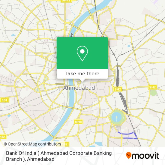 Bank Of India ( Ahmedabad Corporate Banking Branch ) map