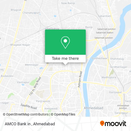 AMCO Bank in map