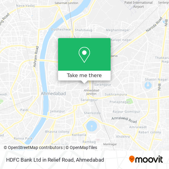HDFC Bank Ltd in Relief Road map