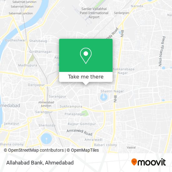 Allahabad Bank map