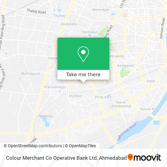 Colour Merchant Co Operative Bank Ltd map