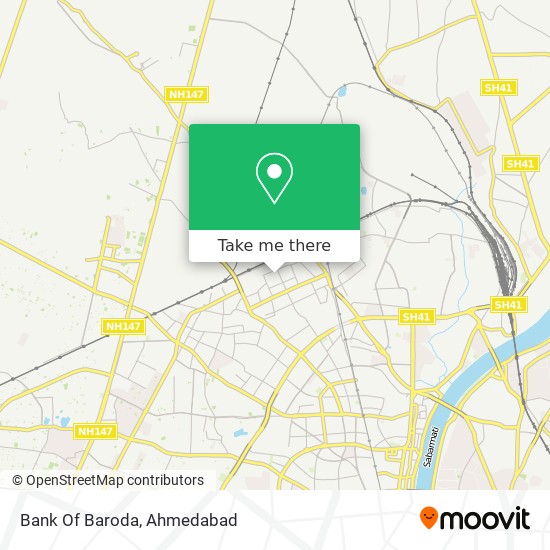 Bank Of Baroda map
