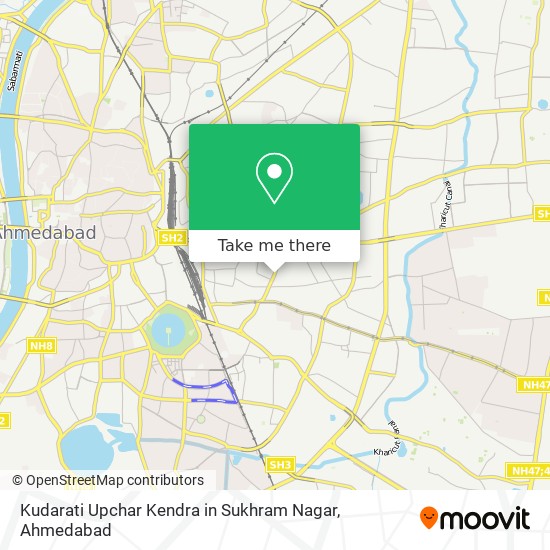 Kudarati Upchar Kendra in Sukhram Nagar map