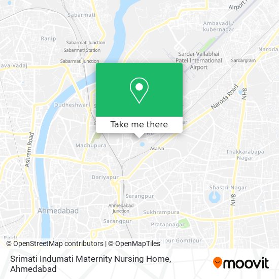 Srimati Indumati Maternity Nursing Home map